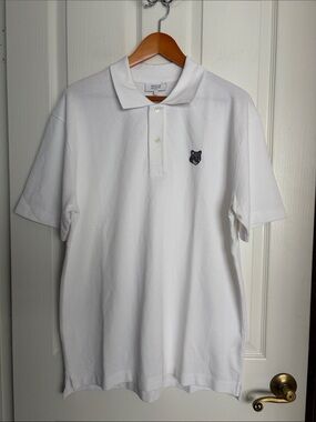 Maison Kitsune Paris -  premier Pima Cotton Polo.